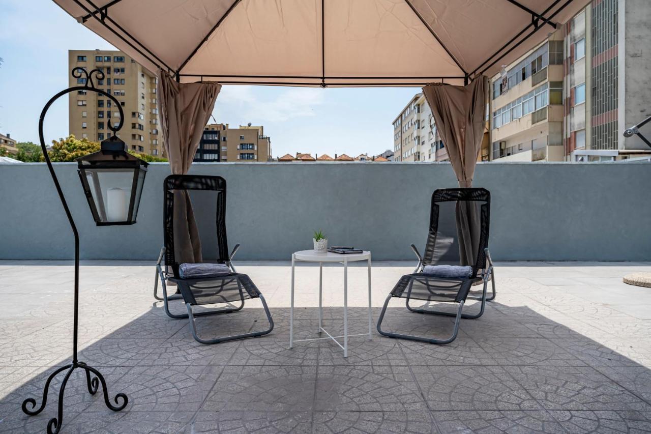 Oporto Guest House Terrace Exterior foto